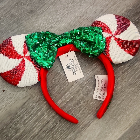 New Disney Christmas Holiday Mouse Ears - Picture 3 of 3